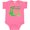 Hot Pink, variant on Inktastic My Grammy and Grandpa Love Me Grandson Dinosaur Boys Baby Bodysuit