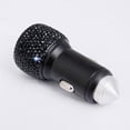 thumbnail image 2 of Cargador De Martillo De Seguridad Para Teléfono Móvil Con Tachuelas De Diamantes, Cargador De Coche De Aleación De Aluminio Para Teléfono De Coche De Carga Rápida Usb Dual Eigraketly VI008647-01, 2 of 7