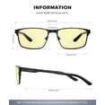thumbnail image 3 of Gafas de luz azul ANYLUV, ligeras, antifatiga ocular, 3 of 8