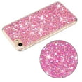 thumbnail image 3 of Allytechgroup Glitter Bling Case Compatible with Apple iPhone SE 2022/2020 3rd 2nd Gen iPhone 7 8 for Girls Women, Slim Fit Soft TPU Back Cover Anti-Scratch Bumper Shockproof Phone Case, Pink, 3 of 5