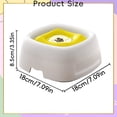 thumbnail image 6 of No Splash Dog Water Bowl – Floating, Splash-Proof Slow Feeder Pet Water Dish for Dogs & Cats, Anti-Spill Non-Slip Pet Bowl for Home & Travel (Green), 6 of 8