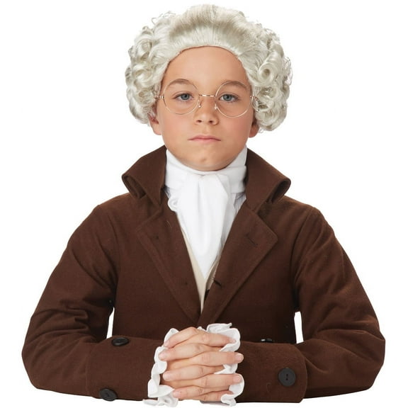California Costumes Colonial Peruke Wig Child