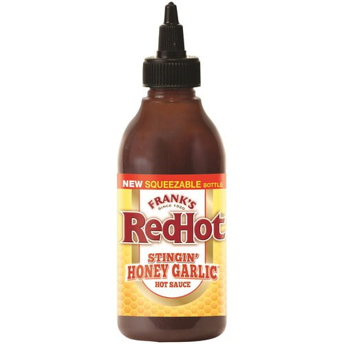 Frank's RedHot Stingin' Honey Garlic Hot Sauce, 12 oz by The French's Food Company LLC