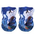 thumbnail image 3 of Bufanda protectora solar con estampado de peces y protector facial para exteriores para mayor estilo y seguridad, 3 of 8