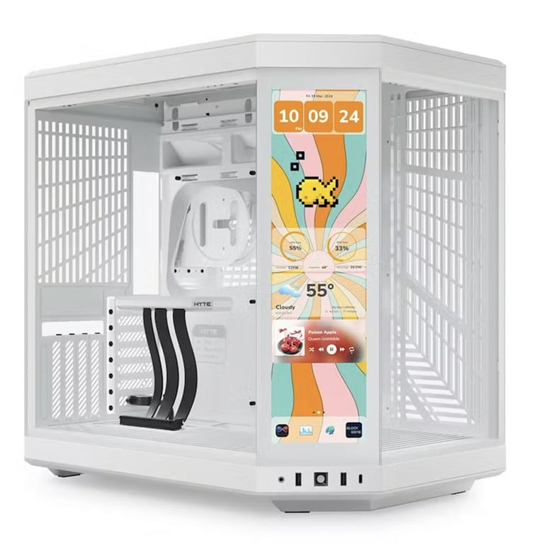 HYTE Y70 touch infinite Snow White - Walmart.com