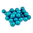 thumbnail image 7 of 12ct Burgundy Red Shatterproof Matte Christmas Ball Ornaments 4" (100mm), 7 of 7