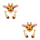 thumbnail image 2 of Wosthever De dibujos animados pegatina de Animal para interruptor de la habitación dormitorio baño interruptor de luz lindo etiqueta para jirafa 2piezas, 2 of 6