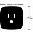 thumbnail image 5 of Satco 11269 - 10A/SMART-PLUG/SF/2PK (MINI SQ S11269 Straight Blade Wall Outlets, 5 of 7