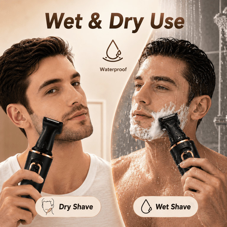 Taylarm 3-in-1 Nose & Eyebrow Trimmer, Rechargeable, Waterproof photo 4