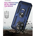 thumbnail image 7 of Entronix iPhone 14 Pro Case Cover Military Grade Shockproof Heavy Duty Protective Phone Case with Kickstand for iPhone 14 Pro, Black, 7 of 7