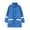 Blue, variant on Rain Coats For Girls Boys Children Button Rain Jacket Hooded Windproof Kids Long Sleeve Hoodie Trench Rain Coat 6 Years-7 Years