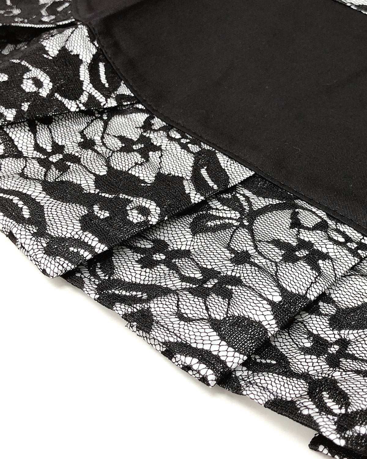 Wrapables Classic Vintage Apron, Sexy Cooking Apron, Mysterious Black Lace