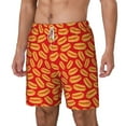 thumbnail image 2 of Balery A Big Hot Dog Mens Swim Trunks Swim Shorts for Men Quick Dry Inseam Beach Shorts with Compression Liner Pocket-Medium, 2 of 9