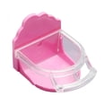 thumbnail image 2 of Semicircular Bird Cage Feeder for Parakeets & Lovebirds, No-Mess Hanging Food Bowl for Small Pet Birds, Durable Plastic Bird Feeding Cup, Easy Install Budgie Cage Accessories, 2 of 5