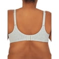 thumbnail image 2 of Secret Treasures Women's and Women's Plus Size Cotton Underwire Plunge Bra, 2 of 5