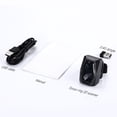 thumbnail image 2 of Eyoyo 2D Finger Ring Barcode Scanner, Mini Wearable 3-in-1 USB Wired & 2.4G Wireless & Bluetooth Scanner, Image 1D QR Bar Code Reader PDF417 Data Mat, 2 of 9