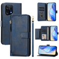 thumbnail image 3 of Funda para OPPO Find X5 5G Cartera de Mano con Cremallera y Correa Cruzada Desmontable, 3 of 5