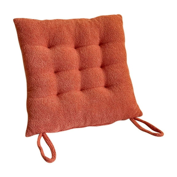 Lilixerw 15.7 x 15.7 inch Chair Cushions for Dining Chairs Chair Pads Cushion for Kitchen Office Tufted Square Seat Cushion with Ties