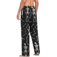 thumbnail image 6 of FREEAMG Racoons Family Pattern Men's Pajama Pants Sleepwear Lounge Pajama Bottoms, 6 of 7