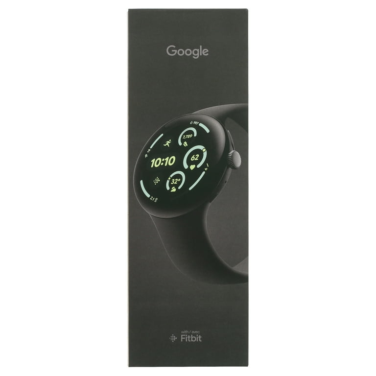 Google Pixel Watch 3 (45mm) - Android Smartwatch with Heart Rate Tracking, Advanced Running from Fitbit, Fitness Insights, 24-Hour Battery - Matte Google Pixel Watch 3 (45mm) - Android Smartwatch with Heart Rate Tracking, Advanced Running from Fitbit, Fitness Insights, 24-Hour Battery - Matte