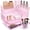 Pink, variant on Trotianingyu 25 PCS Pink Plastic Drawer Organizers Set,4 Size Bathroom & Vanity Drawer Organizer Trays, Storage Bins for Makeup, Kitchen & Office