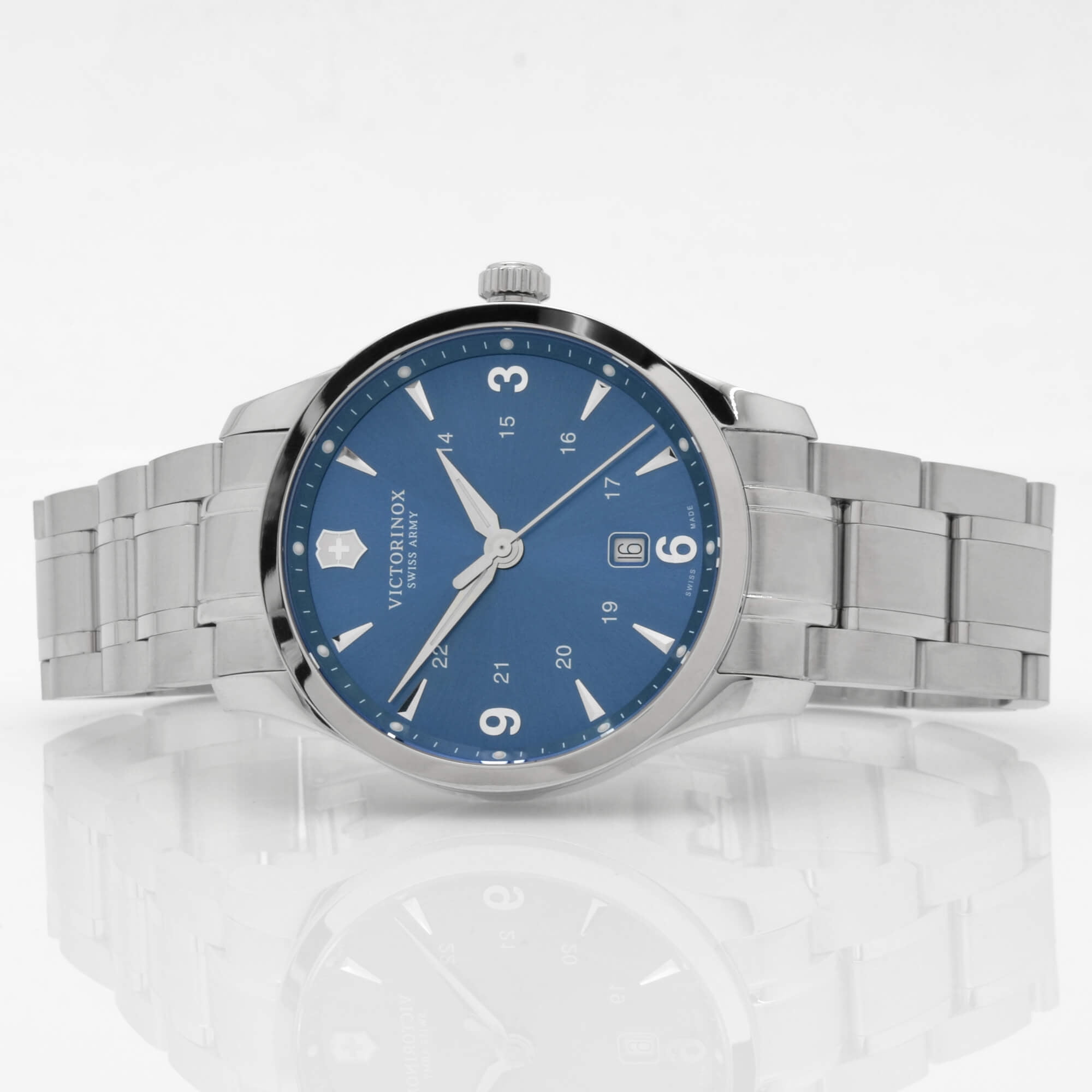 Victorinox Men's Swiss Army Alliance Blue Dial Watch - 249111