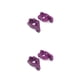 thumbnail image 4 of Vogacara Paquete de 2 tazas de rueda trasera Gran material Dirección de servicio de larga duración Tipo C Práctico para instalar Cambio directo para Violeta 2piezas Vogacara CBP203207, 4 of 5
