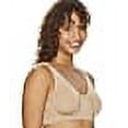 thumbnail image 3 of Women's Rhonda Shear 9299MW Moisture Wicking Underwire Seamless Bra (Light Beige XS), 3 of 3