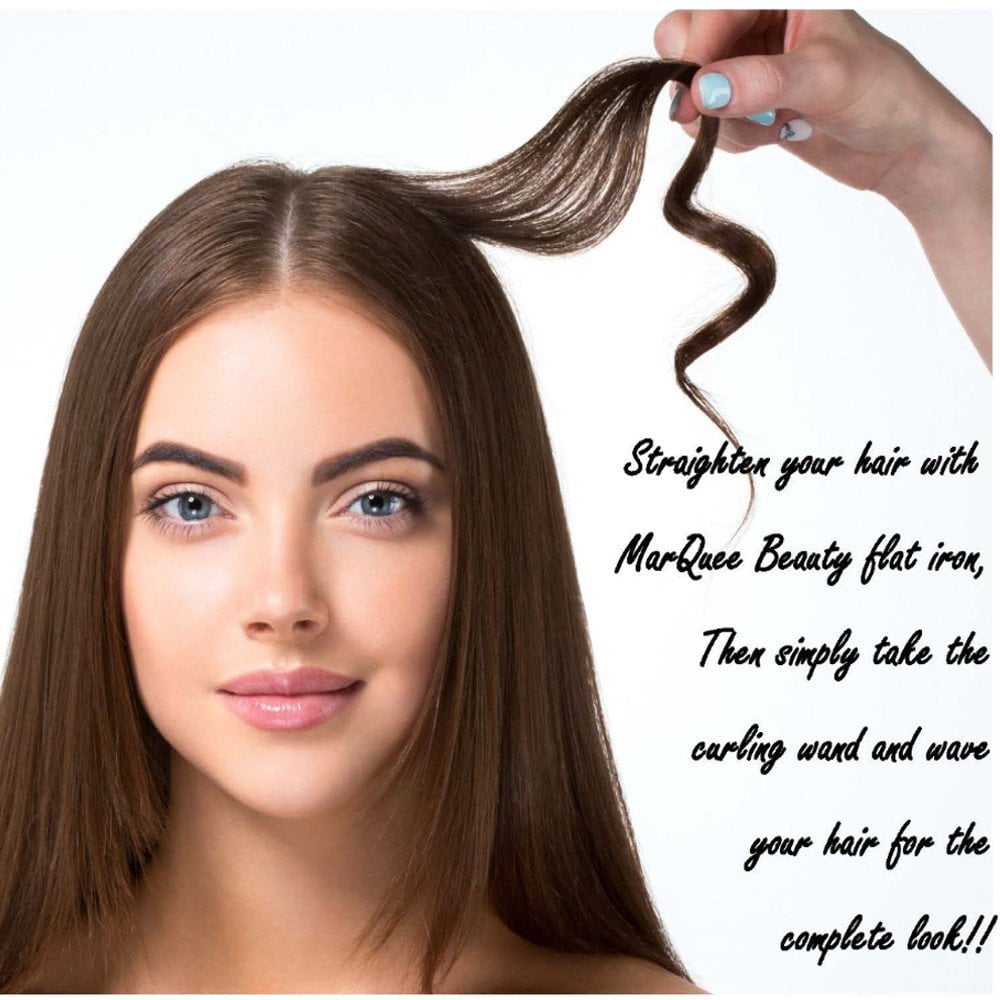 marquee beauty ceramic 1.25 hair straightener
