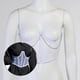 thumbnail image 3 of Camiseta Blusa de vestir para mujer jinwen Con cinturón corsé Cadena de cintura, 3 of 8