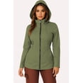 thumbnail image 1 of Gabardina ligera y versatil con capucha Verde olivo CH / MD, 1 of 3