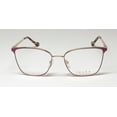 thumbnail image 3 of YALEA VYA052 DONNA EYEGLASS FRAME/GLASSES STAINLESS STEEL DESIGNER SPECS WOMENS, 3 of 9
