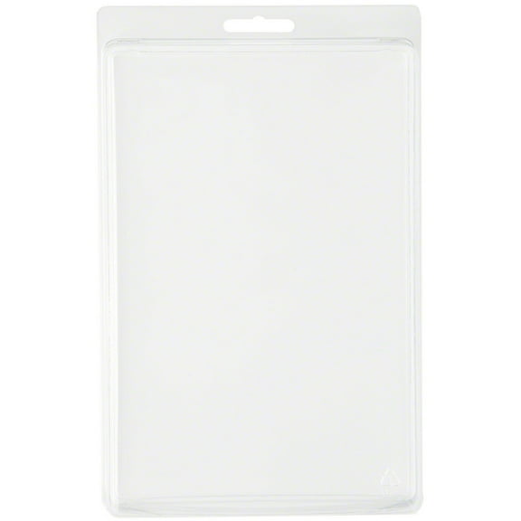 Collecting Warehouse Clear Plastic Clamshell Package / Storage Container, 8.19" H x 5.44" W x 1.75" D, Pack of 10