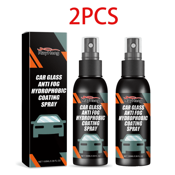 Windshield Water Repellent Spray,Car Windshields & Mirrors Anti-Fog,Hydrophobic Glass Coating,Car Glass-Anti Fog Hydrophobic Coating Spray