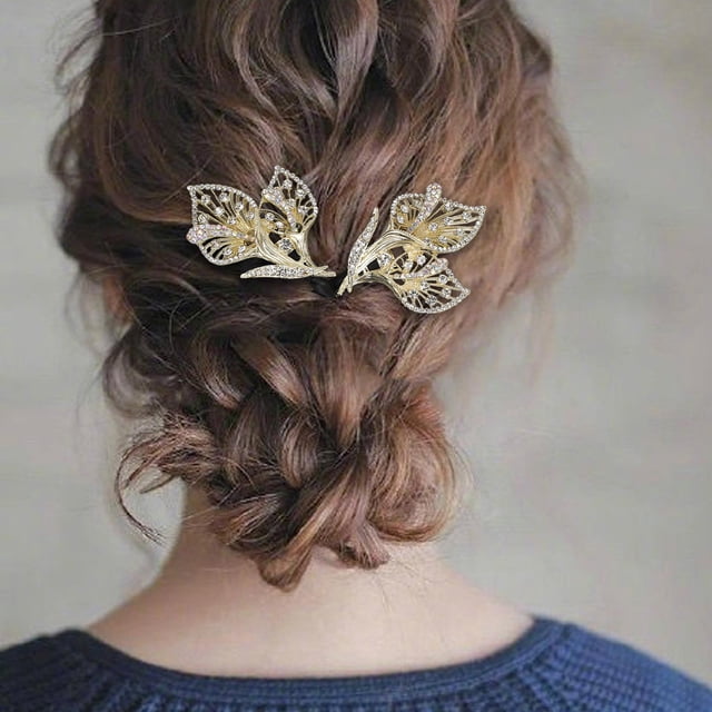 Herramienta para Moño en El Pelo Yinane Lazos para El Cabello Oro