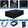 thumbnail image 3 of 500D Patio Furniture Covers Thickening Outdoor Cover Protective Black 126"x64"x27", 3 of 5
