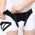 thumbnail image 5 of Nuevo y cómodo cinturón para hernia para hombres - Braguero inguinal de diseño mejorado - Abrazadera abdominal con bandas autoadhesivas ajustables (X-Large), 5 of 5