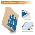 thumbnail image 3 of Ryvnso Christmas Snowman Acrylic Napkin Holder Table Kitchen Paper Tissue Organization, 3 of 7
