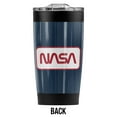 thumbnail image 2 of Nasa Rectangular Worm Logo Stainless Steel Tumbler 20 oz Coffee Travel Mug/Cup, Vacuum Insulated & Double Wall with Leakproof Sliding Lid | Great for Hot Drinks and Cold Beverages, 2 of 7