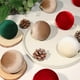 thumbnail image 4 of Bola de Tela Bola de Navidad Artículo Decorativo Decoración Navideña, 4 of 4