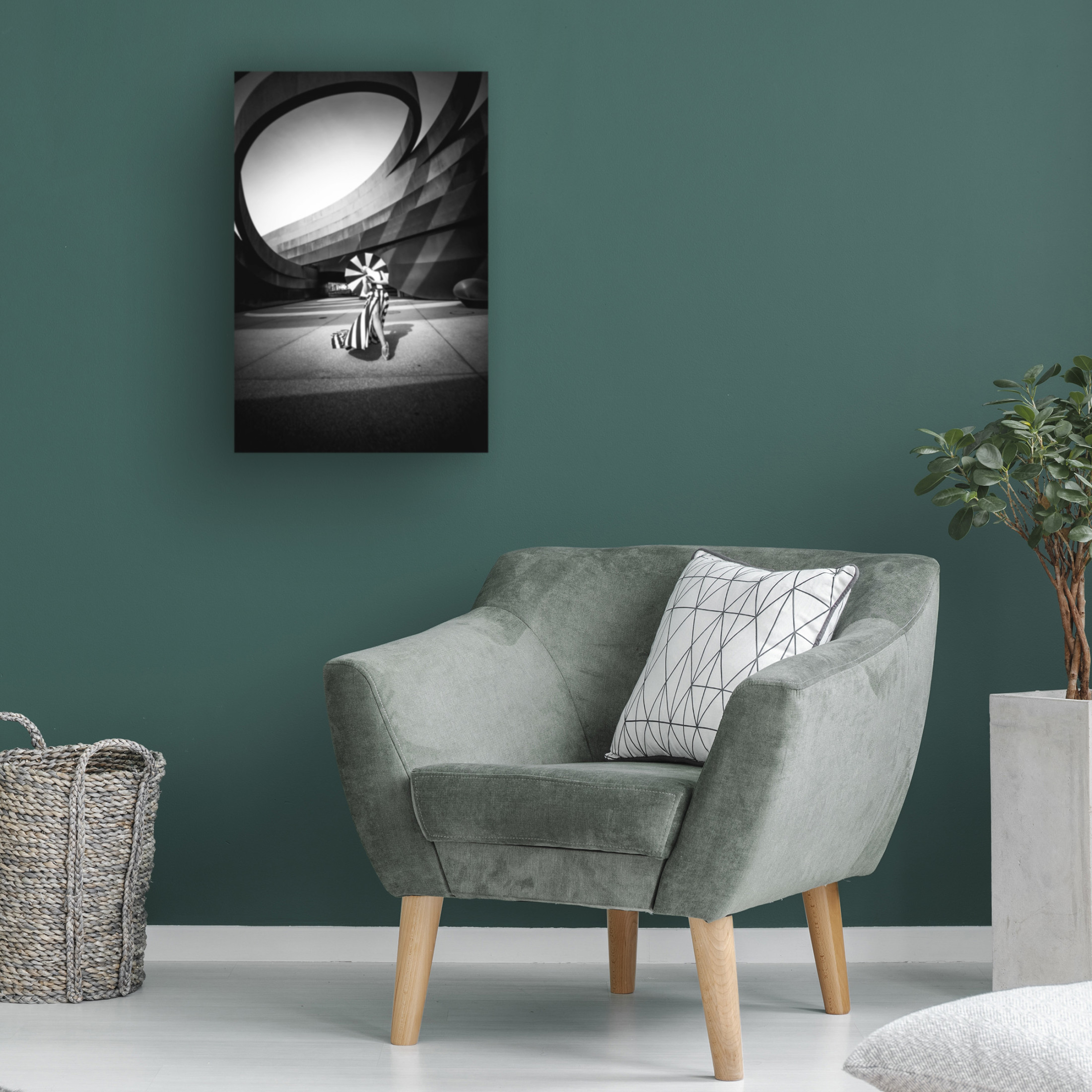 Trademark Fine Art Dekel Abu With the wind Canvas Wall Art