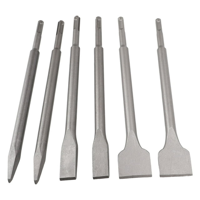 Conjunto de Cincel, Conexión Apetada de 250 mm de Longitud de Cincel para Perforación de Martillo Giratorio