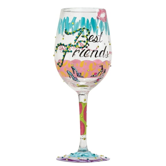 Lolita Wine Glass Best Friends Always