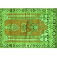 thumbnail image 1 of Ahgly Company Indoor Rectangle Persian Green Traditional Area Rugs, 4' x 6', 1 of 1