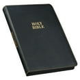 thumbnail image 3 of KJV Holy Bible, Thinline Large Print Faux Leather Red Letter Edition - Thumb Index and Ribbon Marker, King James Version, Black, Zipper Closure, 3 of 5