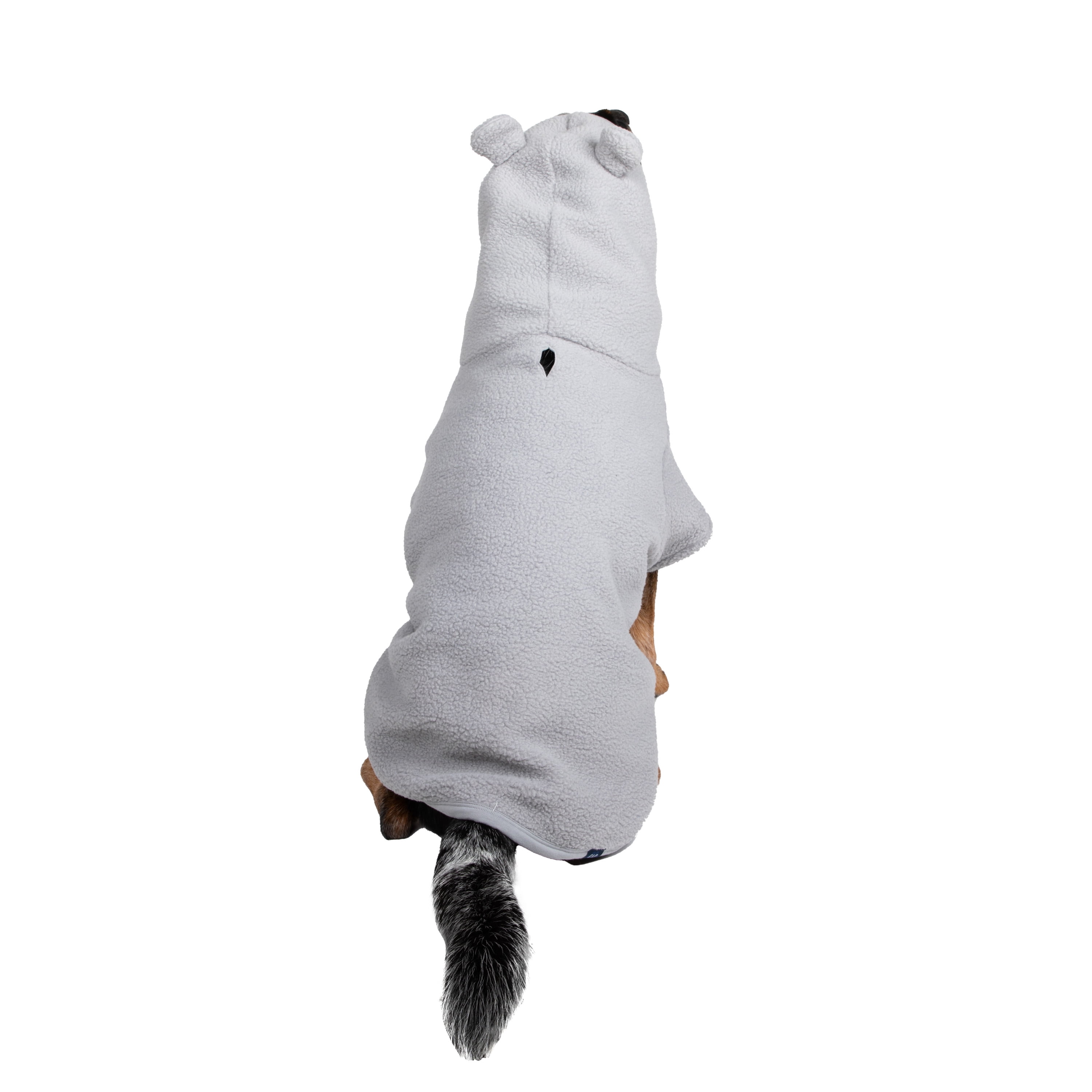 Gap Pet, Dog Clothes, Recycled Gray Sherpa Bear Ear Pet Hoodie