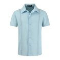 thumbnail image 1 of Camisas Hombre Casual Tops Lino Transpirable Guayabella Cubana Manga Corta Playa Odeerbi  ODB171238, 1 of 6