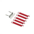 thumbnail image 2 of tamizeot 8 Pieces Lightweight Tremolo Springs Tremolo Bridge System Spring Bass Instrument Tool with Neck Plate Coated, 2 of 6