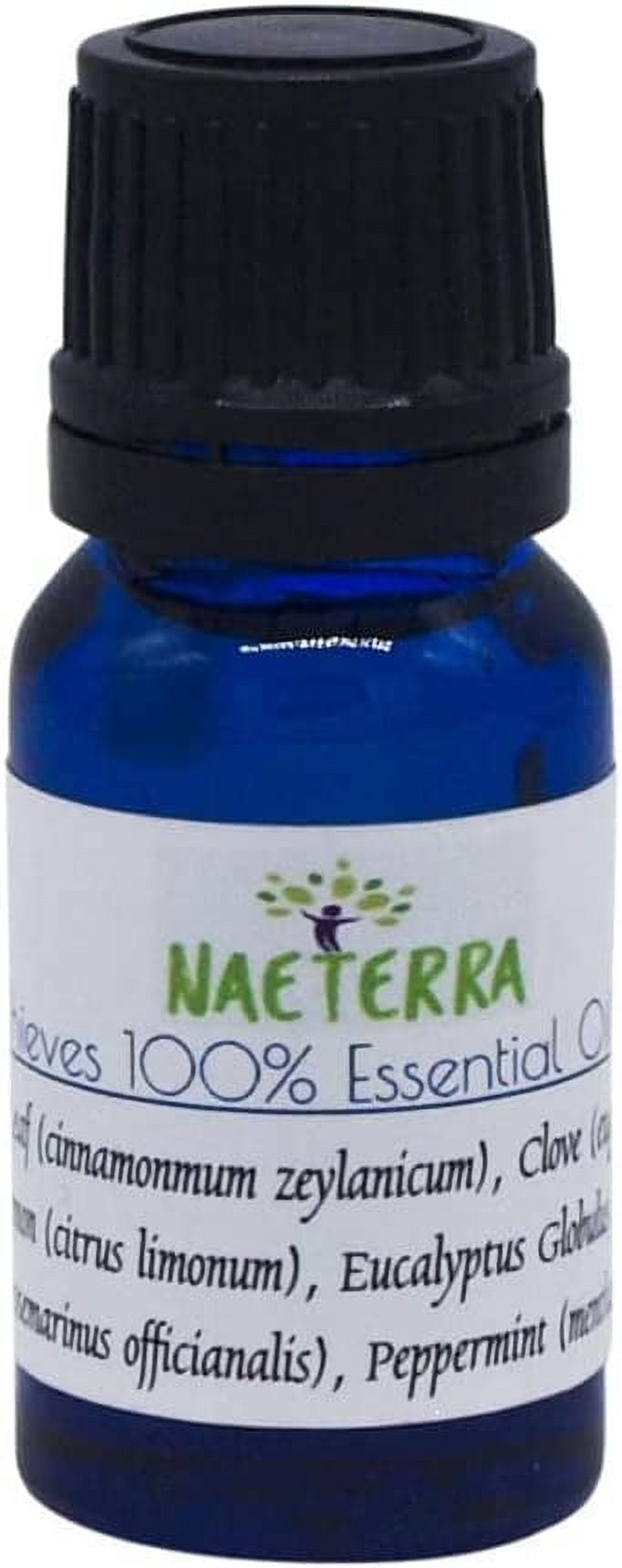 Naeterra Aromatherapy Cleaning Concentrate – 1 Gallon | Multi-Surface Cleaner | Includes Microfiber Towel & 10ML Essential Oil Blend with Clove, Cinnamon, Lemon, Rosemary, Eucalyptus & Peppermint