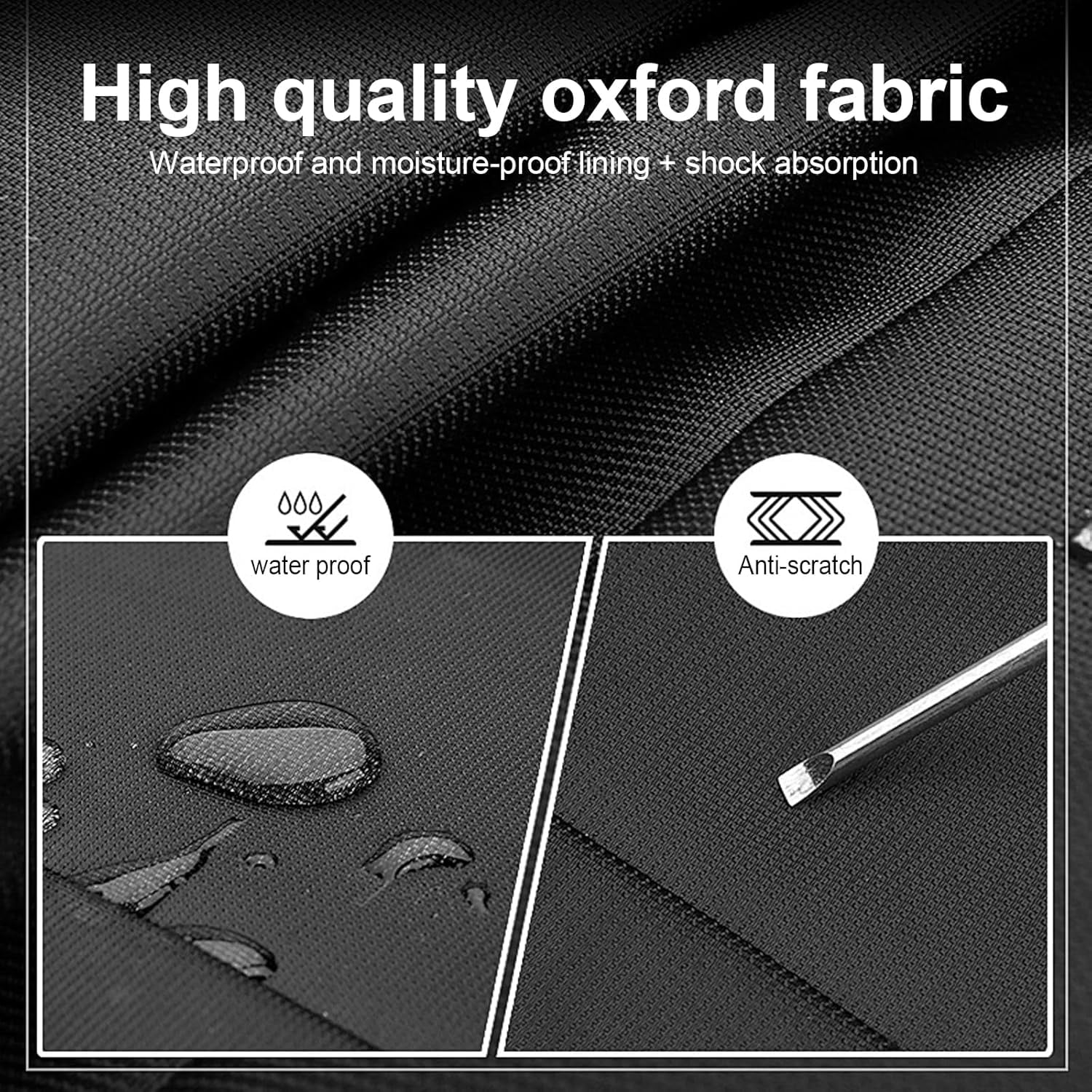 YXMEIGUO Golf Bag Rain Cover, Universal Golf Bag Cover Hood for Travel, Heavy Duty Waterproof Dustproof UV-Protect Golf Club Bags
